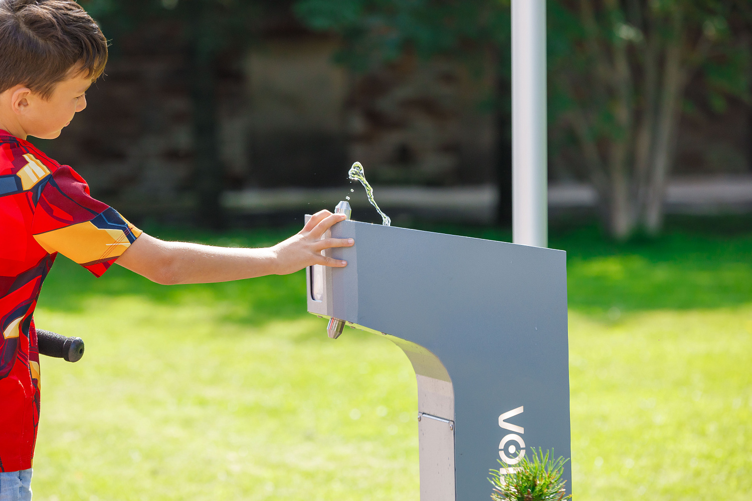 Питьевой фонтан уличный